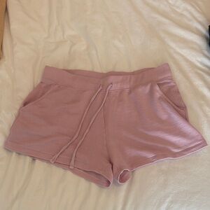 Quince Women's Soft Pink Lounge Shorts
